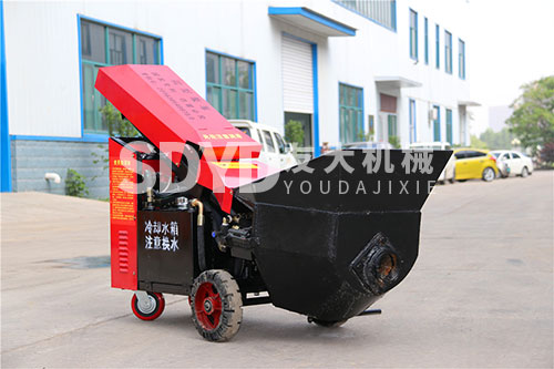 微型二次結(jié)構(gòu)澆筑泵的使用步驟