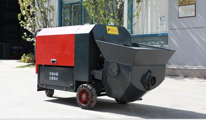  二次構(gòu)造柱泵固定好之后方可使用